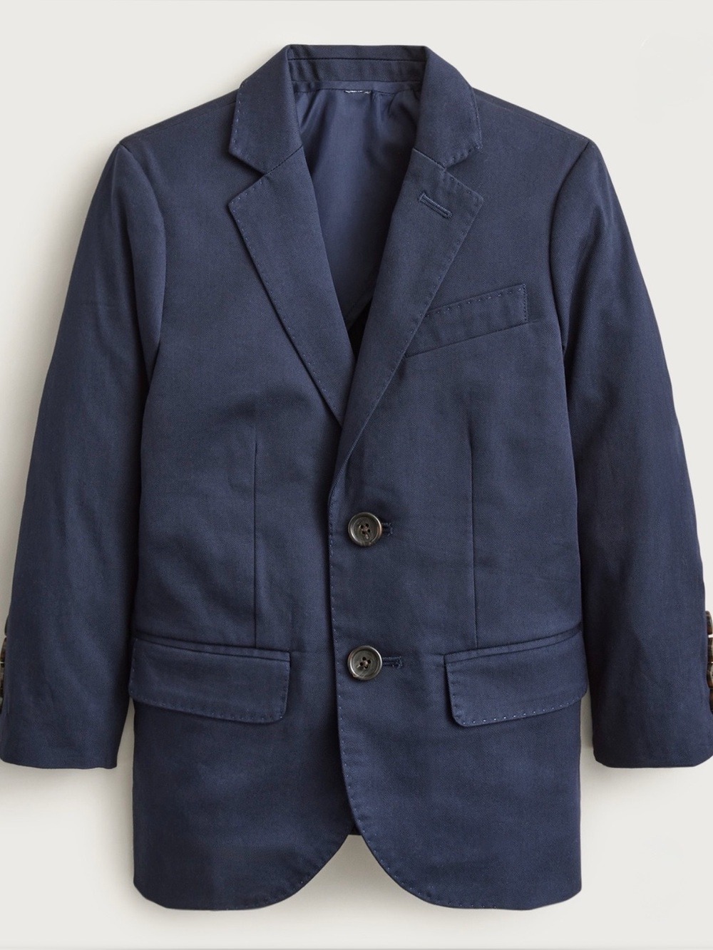 NWT Crewcuts J.Crew Boys 10 Ludlow Chino Suit Jacket Blazer Navy CH430